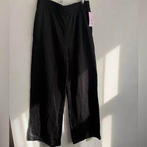 Women wide leg sweat pants